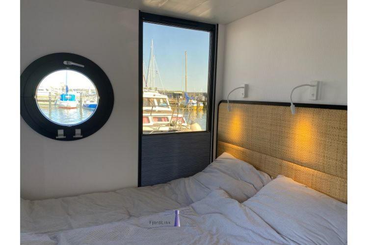 Hausboot Fjord Ankerplatz Mit Biosauna In Шлезвиг Экстерьер фото